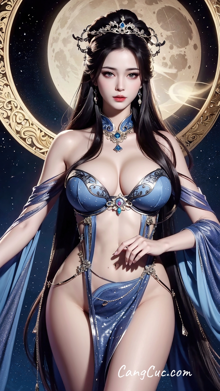 [AI Generated] 仙女系列-707【墨迹】